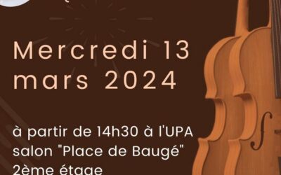 13 MARS 2024 – RECITAL DE VIOLON